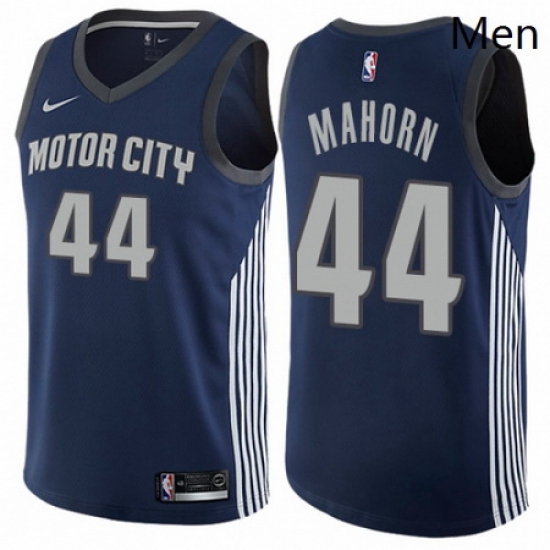 Mens Nike Detroit Pistons 44 Rick Mahorn Authentic Navy Blue NBA Jersey City Edition Mens Nike Detroit Pistons 44 Rick Mahorn Authentic Navy Blue NBA Jersey City Edition