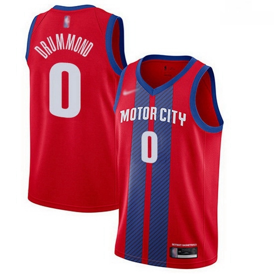 Pistons 0 Andre Drummond Red Basketball Swingman City Edition 2019 20 Jersey Pistons 0 Andre Drummond Red Basketball Swingman City Edition 2019 20 Jersey