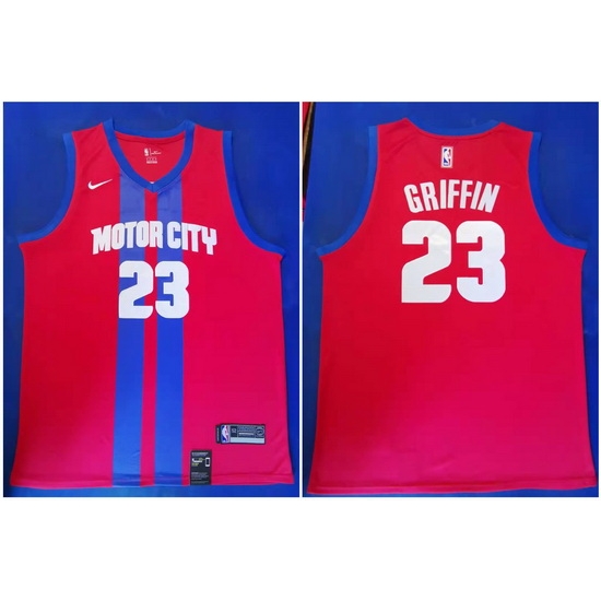 Pistons 23 Blake Griffin Red 2019 20 City Edition Nike Swingman Jersey Pistons 23 Blake Griffin Red 2019 20 City Edition Nike Swingman Jersey