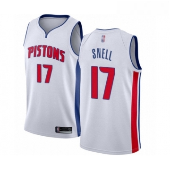 Womens Detroit Pistons 17 Tony Snell Authentic White Basketball Jersey Association Edition Womens Detroit Pistons 17 Tony Snell Authentic White Basketball Jersey Association Edition