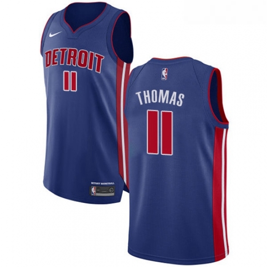 Womens Nike Detroit Pistons 11 Isiah Thomas Authentic Royal Blue Road NBA Jersey Icon Edition Womens Nike Detroit Pistons 11 Isiah Thomas Authentic Royal Blue Road NBA Jersey Icon Edition