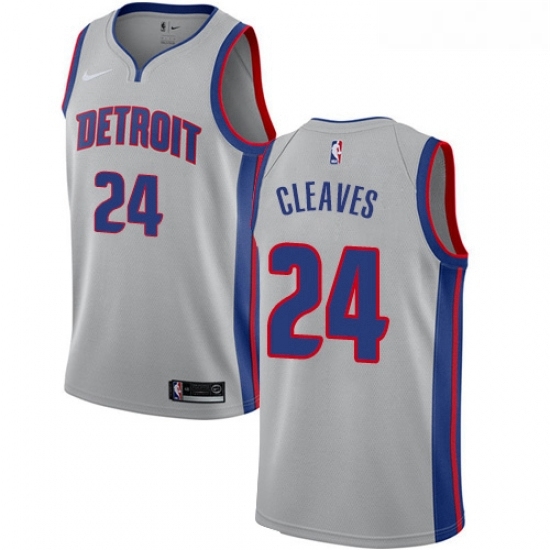 Womens Nike Detroit Pistons 24 Mateen Cleaves Authentic Silver NBA Jersey Statement Edition Womens Nike Detroit Pistons 24 Mateen Cleaves Authentic Silver NBA Jersey Statement Edition