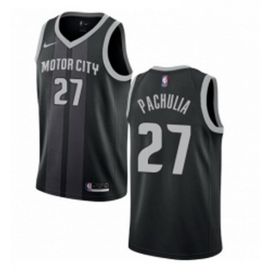 Womens Nike Detroit Pistons 27 Zaza Pachulia Swingman Black NBA Jersey City Edition Womens Nike Detroit Pistons 27 Zaza Pachulia Swingman Black NBA Jersey City Edition