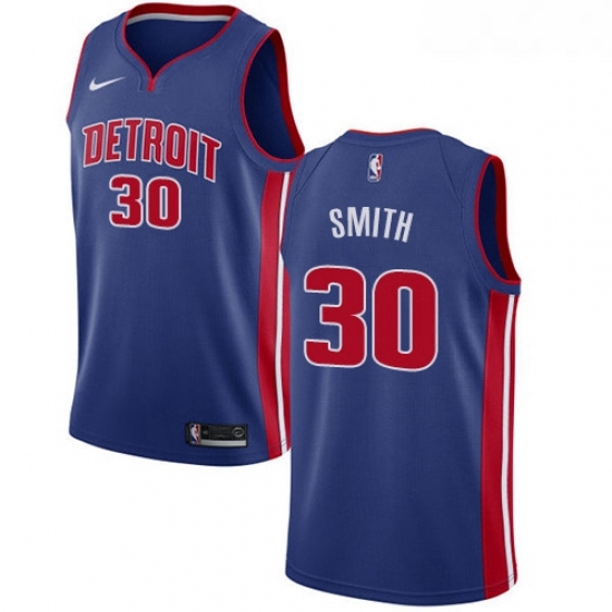 Womens Nike Detroit Pistons 30 Joe Smith Swingman Royal Blue Road NBA Jersey Icon Edition Womens Nike Detroit Pistons 30 Joe Smith Swingman Royal Blue Road NBA Jersey Icon Edition