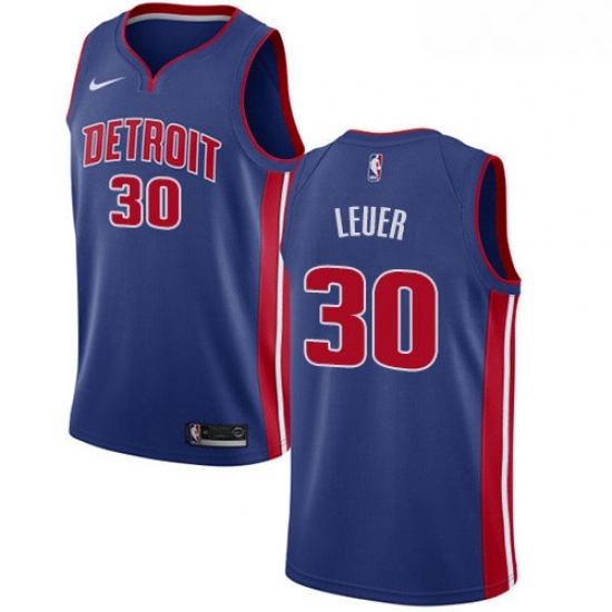 Womens Nike Detroit Pistons 30 Jon Leuer Swingman Royal Blue Road NBA Jersey Icon Edition Womens Nike Detroit Pistons 30 Jon Leuer Swingman Royal Blue Road NBA Jersey Icon Edition