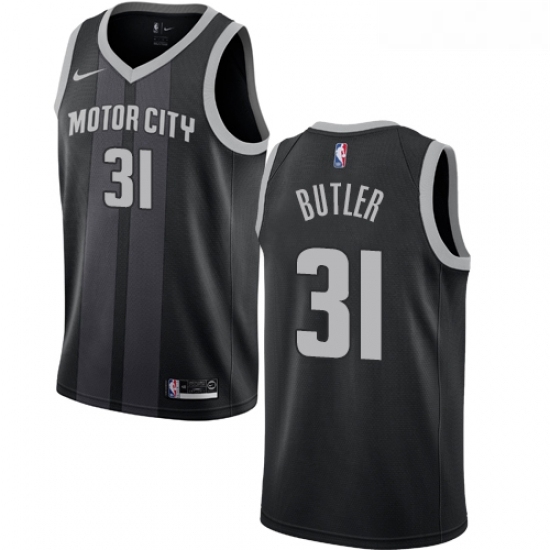 Womens Nike Detroit Pistons 31 Caron Butler Swingman Black NBA Jersey City Edition Womens Nike Detroit Pistons 31 Caron Butler Swingman Black NBA Jersey City Edition