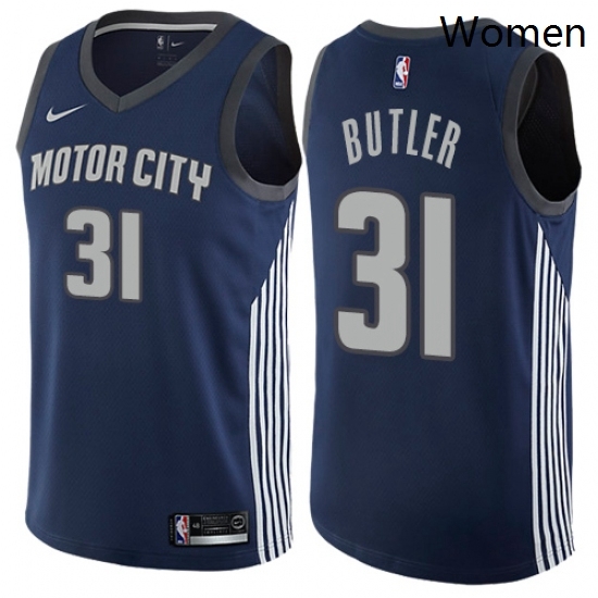 Womens Nike Detroit Pistons 31 Caron Butler Swingman Navy Blue NBA Jersey City Edition Womens Nike Detroit Pistons 31 Caron Butler Swingman Navy Blue NBA Jersey City Edition