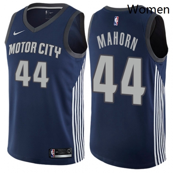 Womens Nike Detroit Pistons 44 Rick Mahorn Swingman Navy Blue NBA Jersey City Edition Womens Nike Detroit Pistons 44 Rick Mahorn Swingman Navy Blue NBA Jersey City Edition