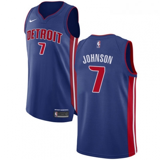 Womens Nike Detroit Pistons 7 Stanley Johnson Authentic Royal Blue Road NBA Jersey Icon Edition Womens Nike Detroit Pistons 7 Stanley Johnson Authentic Royal Blue Road NBA Jersey Icon Edition