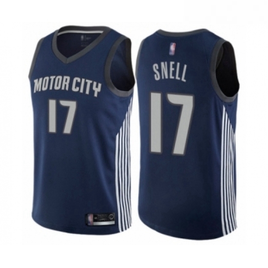 Youth Detroit Pistons 17 Tony Snell Swingman Navy Blue Basketball Jersey City Edition Youth Detroit Pistons 17 Tony Snell Swingman Navy Blue Basketball Jersey City Edition