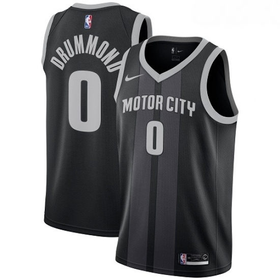 Youth Nike Detroit Pistons 0 Andre Drummond Swingman Black NBA Jersey City Edition Youth Nike Detroit Pistons 0 Andre Drummond Swingman Black NBA Jersey City Edition