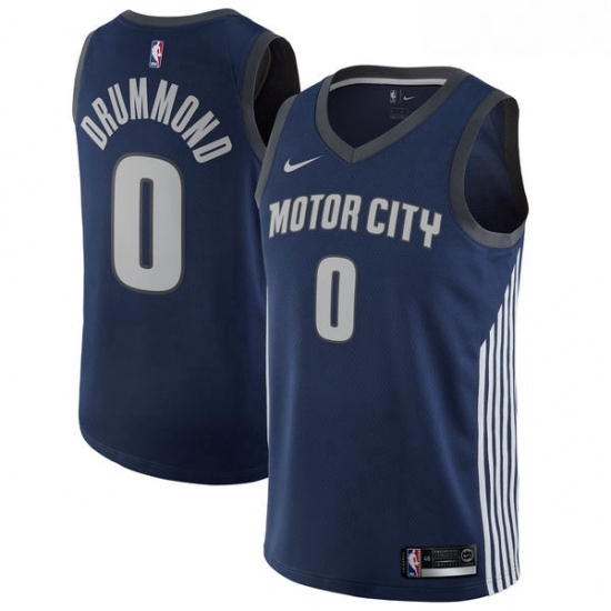 Youth Nike Detroit Pistons 0 Andre Drummond Swingman Navy Blue NBA Jersey City Edition Youth Nike Detroit Pistons 0 Andre Drummond Swingman Navy Blue NBA Jersey City Edition