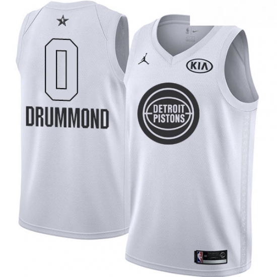 Youth Nike Detroit Pistons 0 Andre Drummond Swingman White 2018 All Star Game NBA Jersey Youth Nike Detroit Pistons 0 Andre Drummond Swingman White 2018 All Star Game NBA Jersey