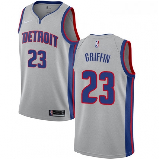 Youth Nike Detroit Pistons 23 Blake Griffin Authentic Silver NBA Jersey Statement Edition Youth Nike Detroit Pistons 23 Blake Griffin Authentic Silver NBA Jersey Statement Edition