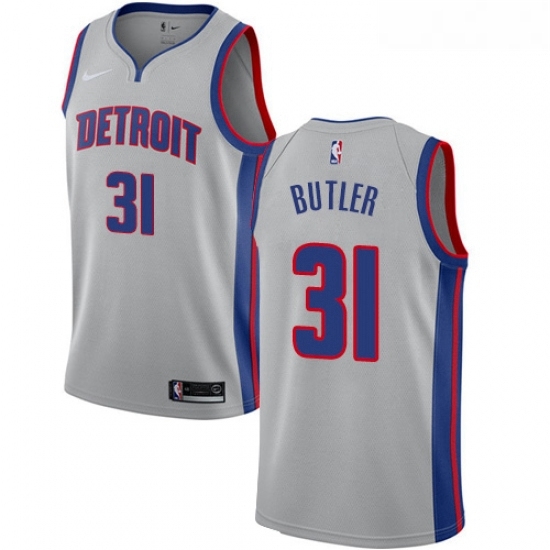 Youth Nike Detroit Pistons 31 Caron Butler Authentic Silver NBA Jersey Statement Edition Youth Nike Detroit Pistons 31 Caron Butler Authentic Silver NBA Jersey Statement Edition