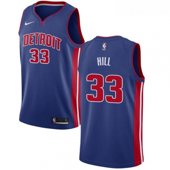 Youth Nike Detroit Pistons 33 Grant Hill Swingman Royal Blue Road NBA Jersey Icon Edition Youth Nike Detroit Pistons 33 Grant Hill Swingman Royal Blue Road NBA Jersey Icon Edition