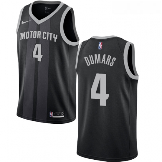 Youth Nike Detroit Pistons 4 Joe Dumars Swingman Black NBA Jersey City Edition Youth Nike Detroit Pistons 4 Joe Dumars Swingman Black NBA Jersey City Edition