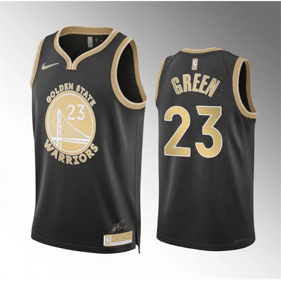 Men Golden State Warriors 23 Draymond Green Black 2024 Select Series Stitched Basketball Jersey Men Golden State Warriors 23 Draymond Green Black 2024 Select Series Stitched Basketball Jersey