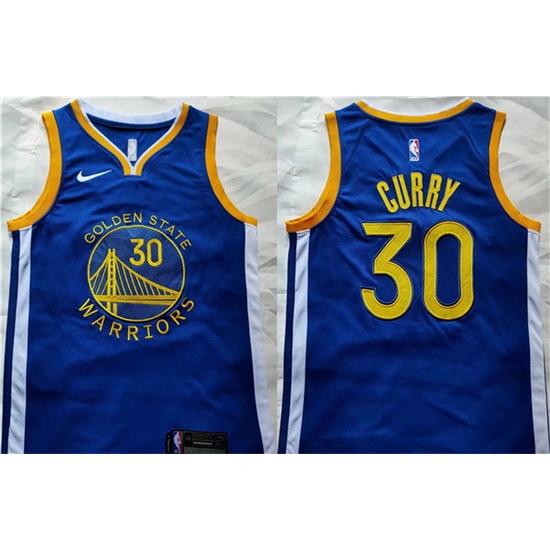 Men Golden State Warriors 30 Stephen Curry Blue Stitched Basketball Jerseys Men Golden State Warriors 30 Stephen Curry Blue Stitched Basketball Jerseys