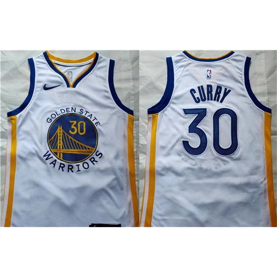 Men Golden State Warriors 30 Stephen Curry White Stitched Basketball Jersey Men Golden State Warriors 30 Stephen Curry White Stitched Basketball Jersey