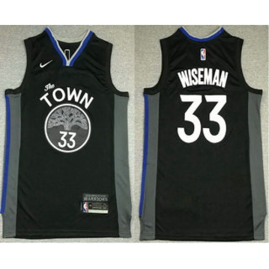 Men Golden State Warriors 33 James Wiseman Black 2021 Nike Swingman Stitched NBA Jersey Men Golden State Warriors 33 James Wiseman Black 2021 Nike Swingman Stitched NBA Jersey