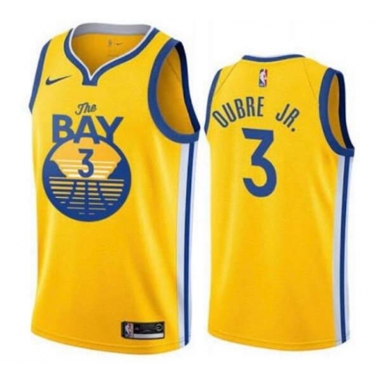 Men Golden Warriors 3 Kelly Oubre Jr. Men Stitched NBA Jersey Men Golden Warriors 3 Kelly Oubre Jr. Men Stitched NBA Jersey
