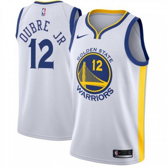 Men Nike Golden State Warriors 12 Kelly Oubre Jr White NBA Swingman Association Edition 2019 2020 Jersey Men Nike Golden State Warriors 12 Kelly Oubre Jr White NBA Swingman Association Edition 2019 2020 Jersey
