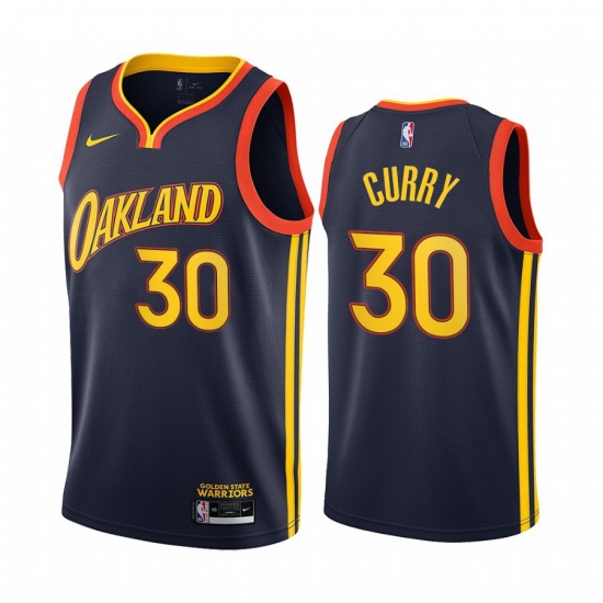 Men Nike Golden State Warriors 30 Stephen Curry Navy NBA Swingman 2020 21 City Edition Jersey Men Nike Golden State Warriors 30 Stephen Curry Navy NBA Swingman 2020 21 City Edition Jersey