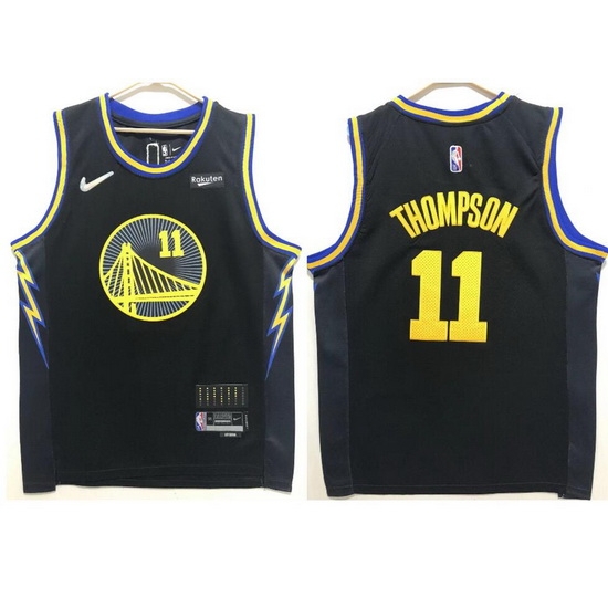 Men Nike Golden State Warriors Klay Thompson #11 75th Anniversary NBA Stitched Jersey Men Nike Golden State Warriors Klay Thompson #11 75th Anniversary NBA Stitched Jersey