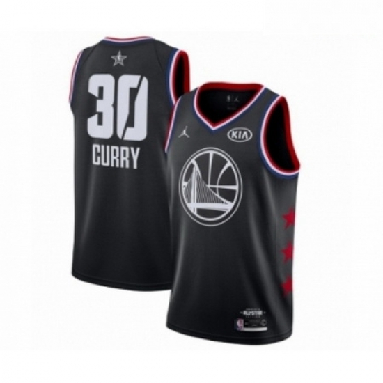 Mens Jordan Golden State Warriors 30 Stephen Curry Swingman Black 2019 All Star Game Basketball Jersey Mens Jordan Golden State Warriors 30 Stephen Curry Swingman Black 2019 All Star Game Basketball Jersey