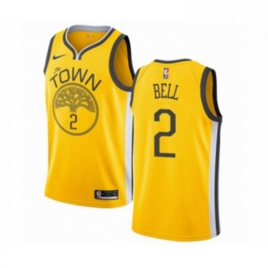 Mens Nike Golden State Warriors 2 Jordan Bell Yellow Swingman Jersey Earned Edition Mens Nike Golden State Warriors 2 Jordan Bell Yellow Swingman Jersey Earned Edition
