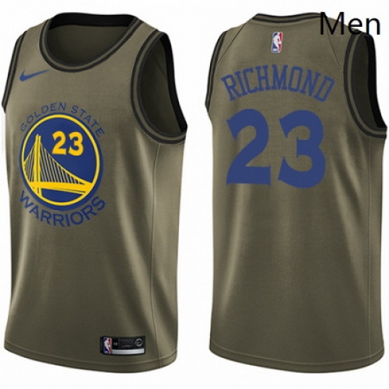 Mens Nike Golden State Warriors 23 Mitch Richmond Swingman Green Salute to Service NBA Jersey Mens Nike Golden State Warriors 23 Mitch Richmond Swingman Green Salute to Service NBA Jersey