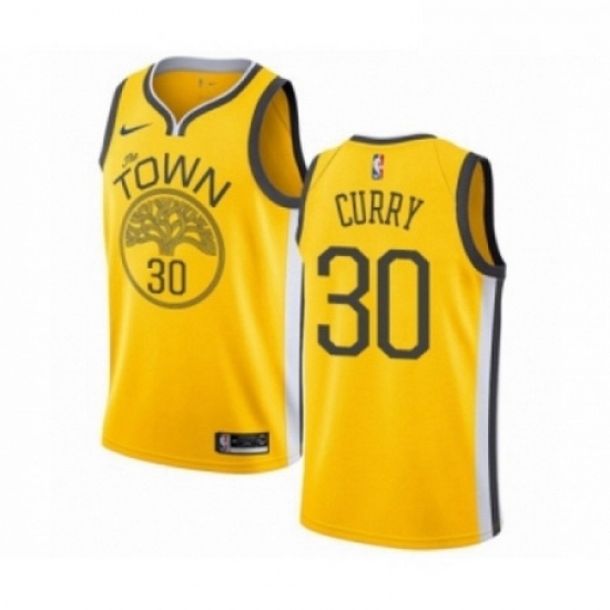 Mens Nike Golden State Warriors 30 Stephen Curry Yellow Swingman Jersey Earned Edition Mens Nike Golden State Warriors 30 Stephen Curry Yellow Swingman Jersey Earned Edition