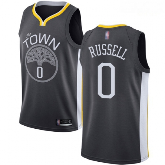 Warriors #0 D 27Angelo Russell Black Basketball Swingman Statement Edition Jersey Warriors #0 D 27Angelo Russell Black Basketball Swingman Statement Edition Jersey