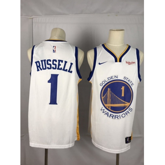 Warriors 1 D 27angelo Russell White City Edition Nike Swingman Jersey Warriors 1 D 27angelo Russell White City Edition Nike Swingman Jersey