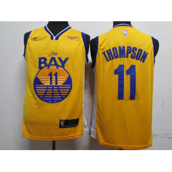Warriors 11 Klay Thompson Blue 2020 New Nike Swingman Jersey Warriors 11 Klay Thompson Blue 2020 New Nike Swingman Jersey