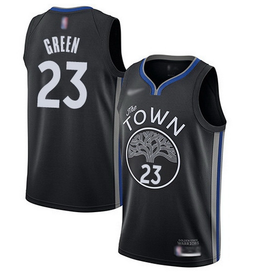 Warriors 23 Draymond Green Black Basketball Swingman City Edition 2019 20 Jersey Warriors 23 Draymond Green Black Basketball Swingman City Edition 2019 20 Jersey