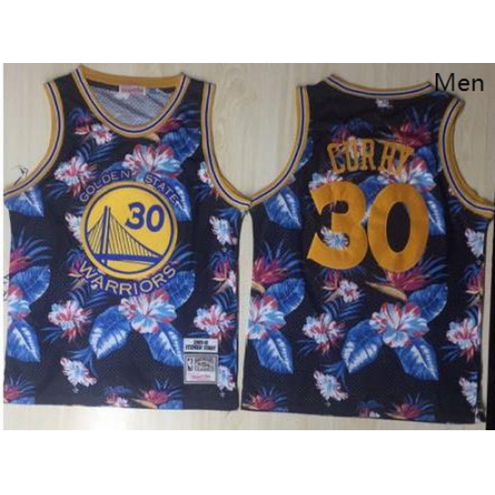 Warriors 30 Stephen Curry Black 1996 97 Hardwood Classics Floral Fashion Swingman Jersey Warriors 30 Stephen Curry Black 1996 97 Hardwood Classics Floral Fashion Swingman Jersey