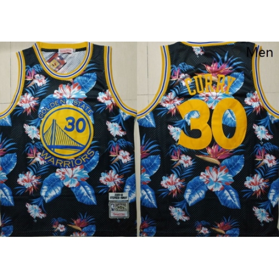 Warriors 30 Stephen Curry Black 2009 10 Hardwood Classics Floral Fashion Swingman Jersey Warriors 30 Stephen Curry Black 2009 10 Hardwood Classics Floral Fashion Swingman Jersey