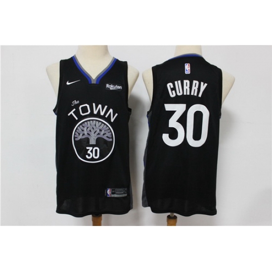 Warriors 30 Stephen Curry Black 2019 20 City Edition Nike Swingman Jersey Warriors 30 Stephen Curry Black 2019 20 City Edition Nike Swingman Jersey