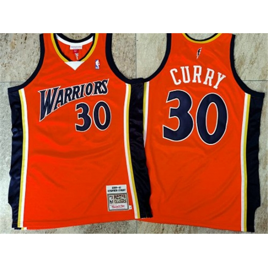 Warriors 30 Stephen Curry Orange 2009 10 Hardwood Classics Jersey Warriors 30 Stephen Curry Orange 2009 10 Hardwood Classics Jersey