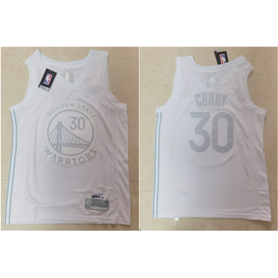Warriors 30 Stephen Curry White Nike Swingman MVP Jersey Warriors 30 Stephen Curry White Nike Swingman MVP Jersey
