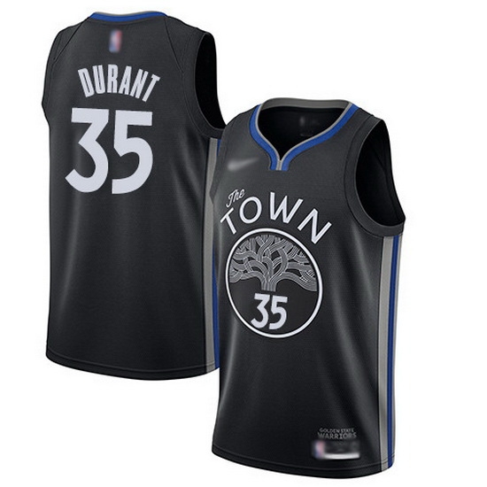 Warriors 35 Kevin Durant Black Basketball Swingman City Edition 2019 20 Jersey Warriors 35 Kevin Durant Black Basketball Swingman City Edition 2019 20 Jersey