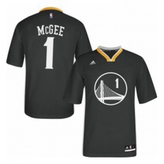 Womens Adidas Golden State Warriors 1 JaVale McGee Authentic Black Alternate NBA Jersey Womens Adidas Golden State Warriors 1 JaVale McGee Authentic Black Alternate NBA Jersey