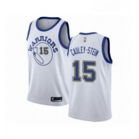 Womens Golden State Warriors 15 Willie Cauley Stein Authentic White Hardwood Classics Basketball Jersey Womens Golden State Warriors 15 Willie Cauley Stein Authentic White Hardwood Classics Basketball Jersey