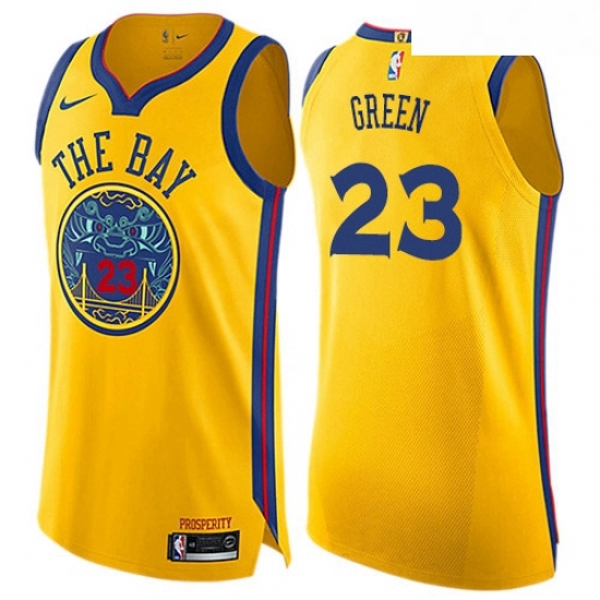 Womens Nike Golden State Warriors 23 Draymond Green Swingman Gold NBA Jersey City Edition Womens Nike Golden State Warriors 23 Draymond Green Swingman Gold NBA Jersey City Edition