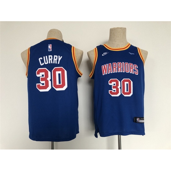 Youth Golden State Warriors 30 Stephen Curry Blue Stitched Basketball Jersey Youth Golden State Warriors 30 Stephen Curry Blue Stitched Basketball Jersey