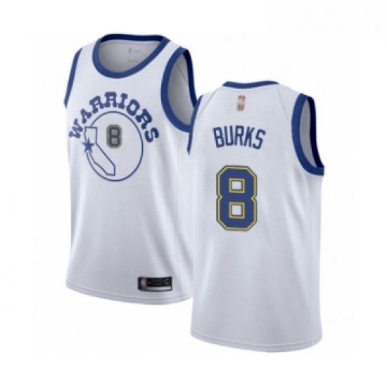 Youth Golden State Warriors 8 Alec Burks Authentic White Hardwood Classics Basketball Jersey Youth Golden State Warriors 8 Alec Burks Authentic White Hardwood Classics Basketball Jersey