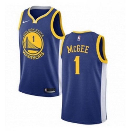Youth Nike Golden State Warriors 1 JaVale McGee Swingman Royal Blue Road NBA Jersey Icon Edition Youth Nike Golden State Warriors 1 JaVale McGee Swingman Royal Blue Road NBA Jersey Icon Edition