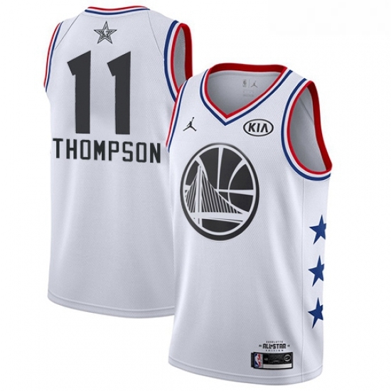 Youth Nike Golden State Warriors 11 Klay Thompson White NBA Jordan Swingman 2019 All Star Game Jersey Youth Nike Golden State Warriors 11 Klay Thompson White NBA Jordan Swingman 2019 All Star Game Jersey